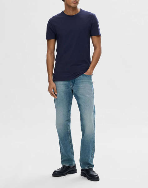 SELECTED SLHNEWPIMA SS O-NECK TEE NOOS