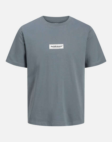 JACK&JONES JORSPLIT FAKESTITCH BRANDING TEE SS C LN