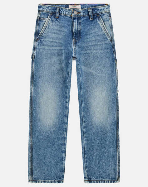 GUESS RIGID DENIM WORKER FIT PANTS PANTALONI DE COPII BOY