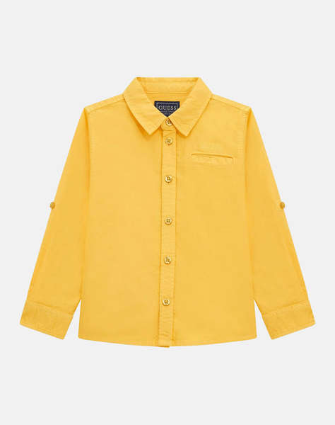 GUESS GMT DYE OXFORD ADJ. SHIRT_CERE CAMASA DE COPII BOY