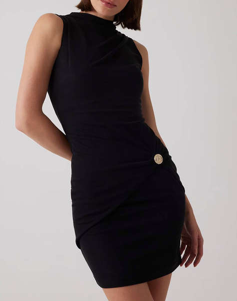 GUESS ZAMA BUTTON DETAIL DRESS ROCHIE DE DAMA