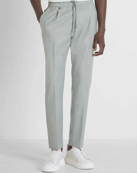 ANTONY MORATO MMTS00052FA650330 MIN OF 4 TROUSERS NEIL REGULAR FIT IN SLUB STRETCH VISCOSE BLEND FABRIC PANTALONI DE BARBATI