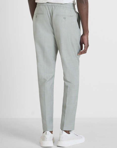 ANTONY MORATO MMTS00052FA650330 MIN OF 4 TROUSERS NEIL REGULAR FIT IN SLUB STRETCH VISCOSE BLEND FABRIC PANTALONI DE BARBATI