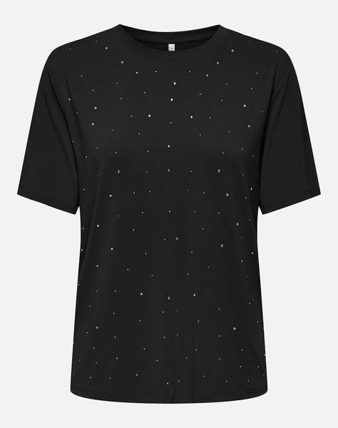 ONLY ONLFREE LIFE S/S O-NECK BLING TOP JRS