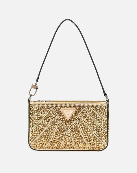 GUESS BEAUVOIR MINI TOP ZIP SHDR BAG GEANTA DE DAMA (Dimensiuni: 22 x 14 x 4 cm)