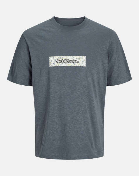 JACK&JONES JORSPLIT AOP BRANDING TEE SS CREW JNR