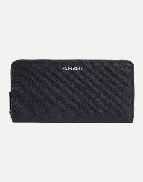 CALVIN KLEIN JEANS CK MUST LG ZIP AROUND WALLET_MN