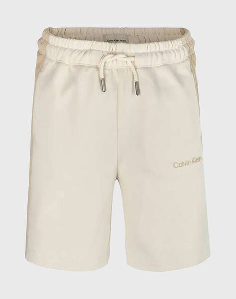 CALVIN KLEIN JEANS COLOR BLOCK RELAXED SHORTS
