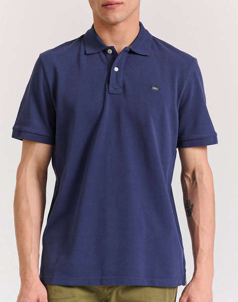 FUNKY BUDDHA Bluza Barbati Guler Polo