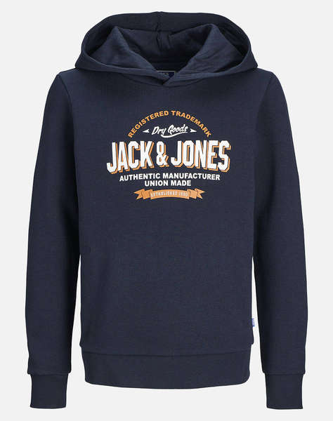 JACK&JONES JJELOGO SWEAT HOOD 2 COL 24/25 NOOS JNR