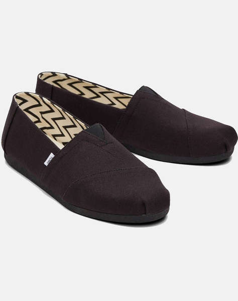 TOMS BLK/BLK REC CTTN CAN MN ALPR ESP