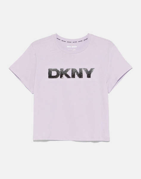 DKNY DP4T1035 LOGO BLUZA CU MANECA SCURTA DKNY