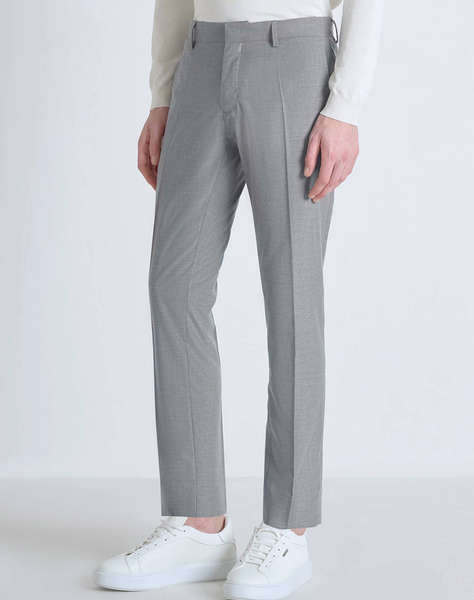 ANTONY MORATO MMTS00018FA650356 MIN OF 4 TROUSERS BONNIE SLIM FIT IN STRETCH VISCOSE BLEND FABRIC MICRO PATTERN PANTALONI DE BARBATI