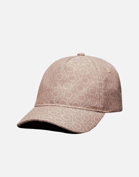 CALVIN KLEIN MONOGRAM JACQUARD CAP