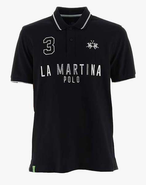 LA MARTINA BLUZA POLO KM MAN POLO PIQUET STRETCH