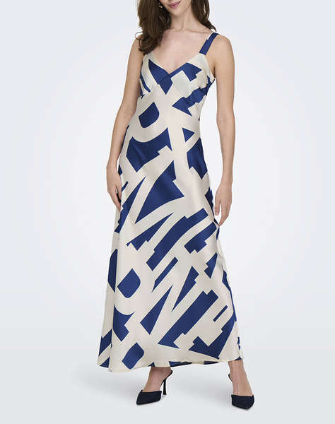 ONLY ONLJAMIE S/L MIDI DRESS CS PTM