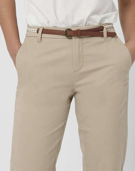 ONLY ONLBIANA MW COTTON BELT CHINO PNT NOOS