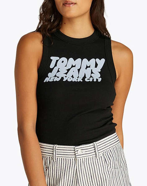 TOMMY JEANS TJW SLIM SH TJ BUBBLE TANK