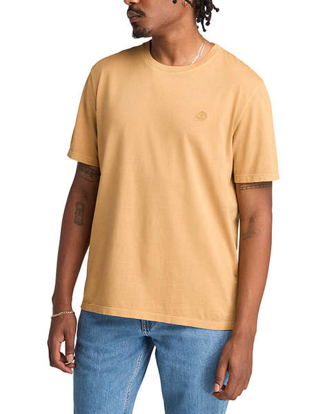 TIMBERLAND Garment Dye Short Sleeve Tee