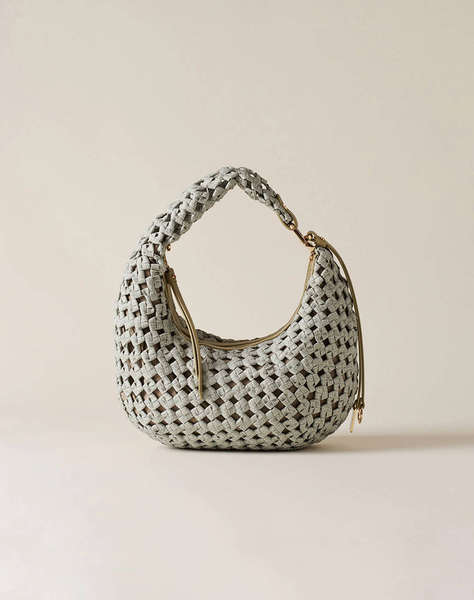 BORBONESE HOBO BAG LEATH (Dimensiuni: 24 x 15 x 10 cm)