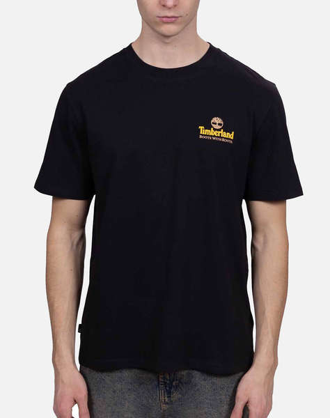 TIMBERLAND Illustrated Tree Logo Back Graphic Tee