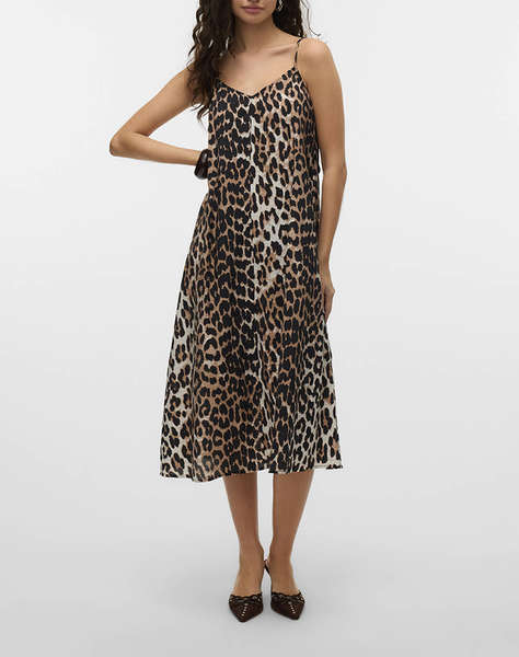 VERO MODA VMJOSIE CALF SINGLET DRESS WVN GA