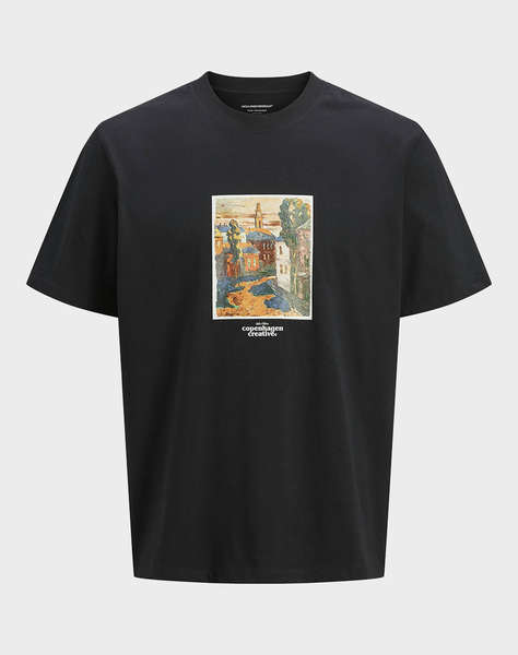 JACK&JONES JORPAROS GRAPHIC FRONT TEE SS CREW