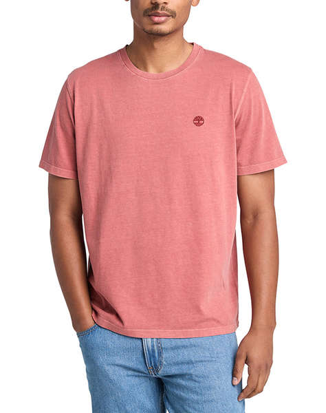 TIMBERLAND Garment Dye Short Sleeve Tee
