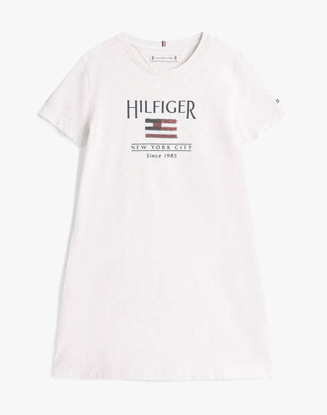 TOMMY HILFIGER HILFIGER SEQUINS FLAG TEE DRESS