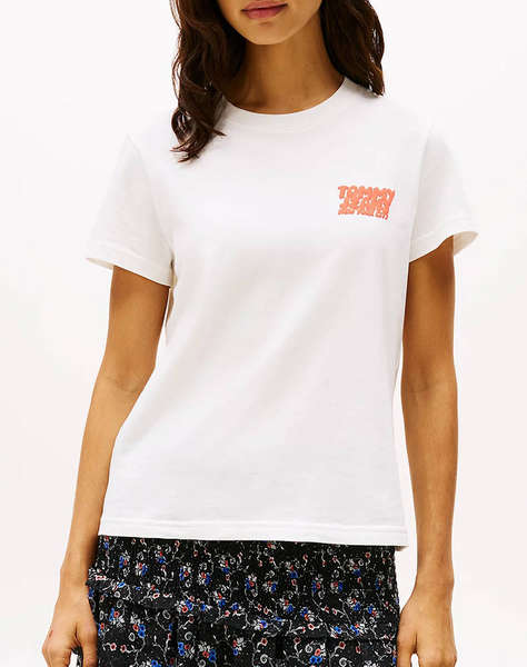 TOMMY JEANS TJW REG TJ BUBBLE TEE