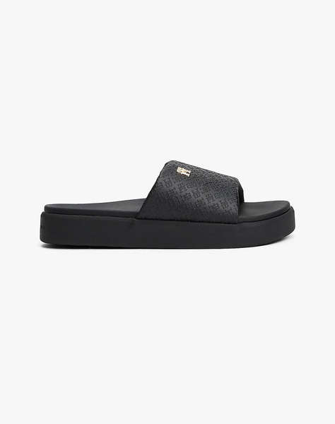 TOMMY HILFIGER PLATFORM MONOGRAM POOLSLIDE