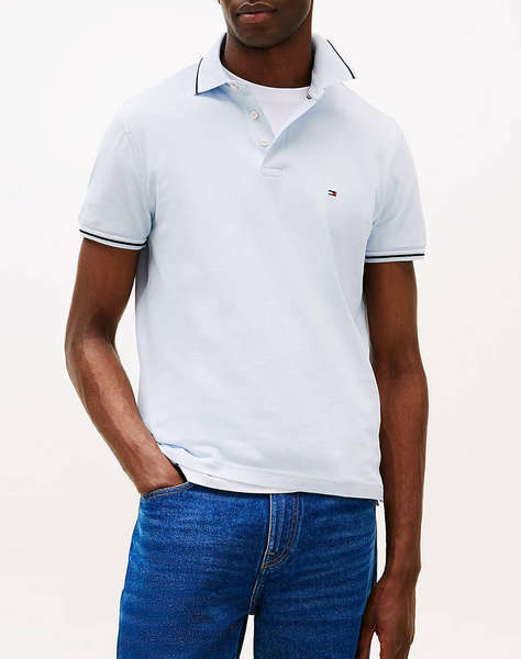 TOMMY HILFIGER TIPPED SLIM FIT SEASONAL POLO