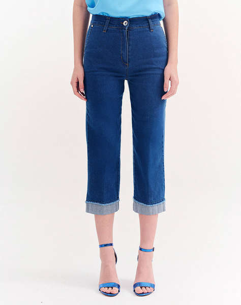 FOREL Pantaloni jean crop