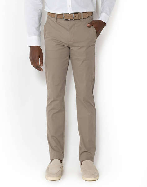 THE BOSTONIANS PANTALONI CHINOS PIQUE REGULAR FIT