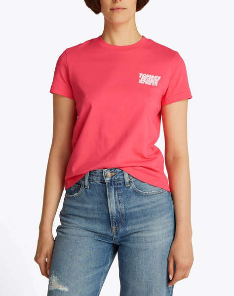 TOMMY JEANS TJW REG TJ BUBBLE TEE