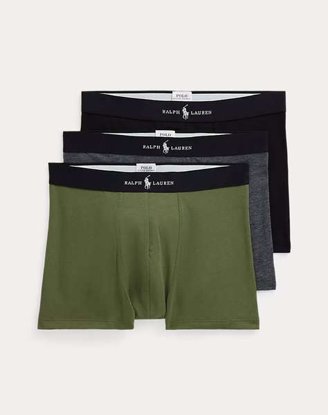 POLO RALPH LAUREN COTTON BLEND-3PK-TRN