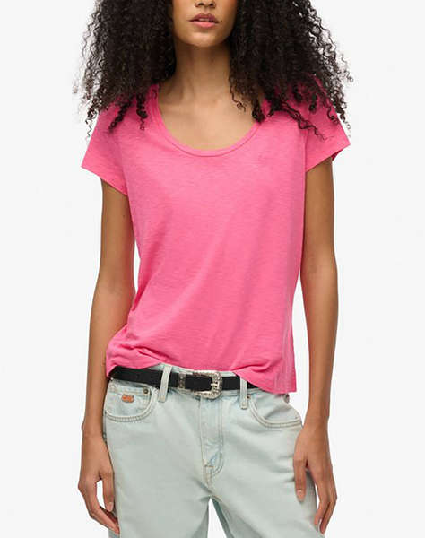 SUPERDRY D1 STUD SCOOP NECK TEE BLUZA DE DAMA