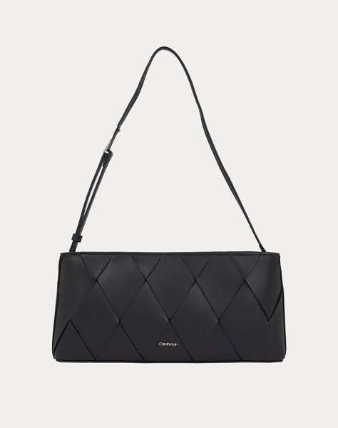 CALVIN KLEIN JEANS CK WOVEN ELONGATED SHOULDER BAG (Dimensiuni: 31 x 5 x 14,5cm.)