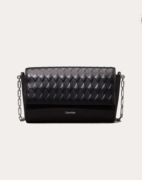 CALVIN KLEIN MINI QUILT CHAIN MINI CROSSBODY (Dimensiuni: 21 x 5,5 x 13cm.)