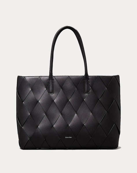 CALVIN KLEIN JEANS CK WOVEN MEDIUM SHOPPER (Dimensiuni: 42 x 11 x 32cm.)