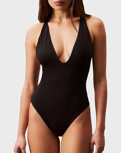 CALVIN KLEIN JEANS PLUNGE ONE PIECE