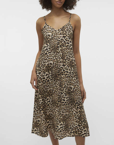 VERO MODA VMJOSIE CALF SINGLET DRESS WVN GA