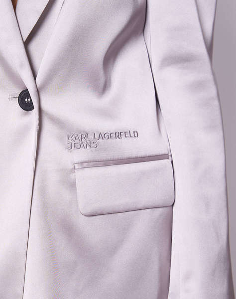 KARL LAGERFELD KLJ SATIN BLAZER