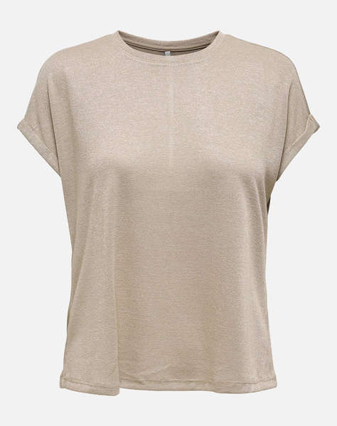 ONLY ONLAMBER LIFE S/L O-NECK SHINE TOP JRS