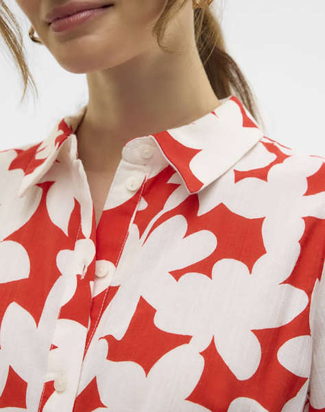 VERO MODA VMDICTHE 2/4 SHORT VOLUME DRESS WVN GA