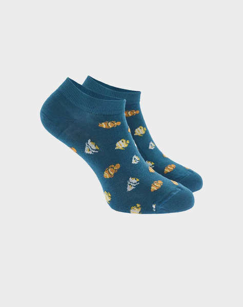 WALK SOSETE DE DAMA SCURTE DIN BAMBUS CU DESIGN