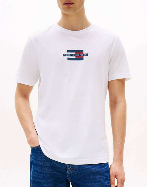 TOMMY HILFIGER FLAG BOX TEE