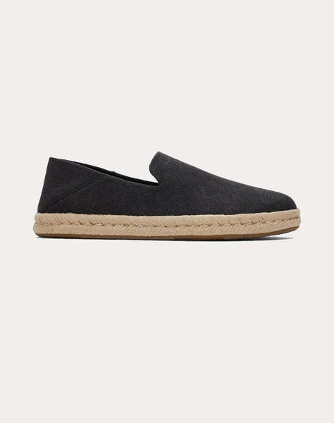 TOMS BLK RCLD CTN CVS MN SANTGO ESP