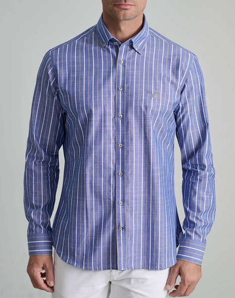 NAVY&GREEN CAMASA COMFORT FIT