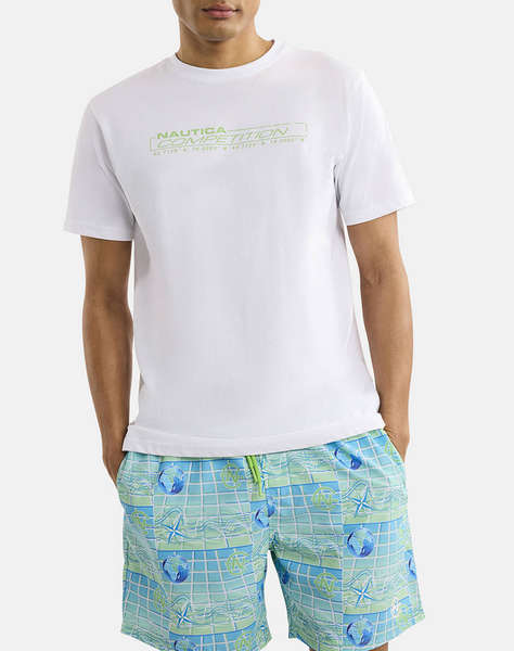 NAUTICA BLUZA T-SHIRT KM Barna T-Shirt